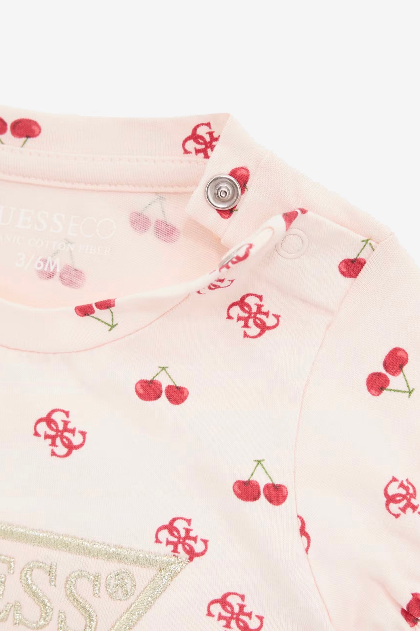 Zadie Peach & Red Cherry Print T-Shirt & Shorts Set - Cute Summer Outfit for Kids | Playdates, Beach Trips & Casual Wear