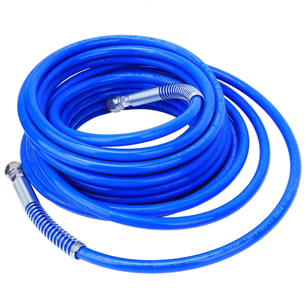 Alkali Resistant & Abrasion Resistant Paint Spray Hose - Durable Fiber Tube for Liquid Blasting & Paint Spraying - Ideal for Industrial Painting, Automotive Refinishing & Construction Projects