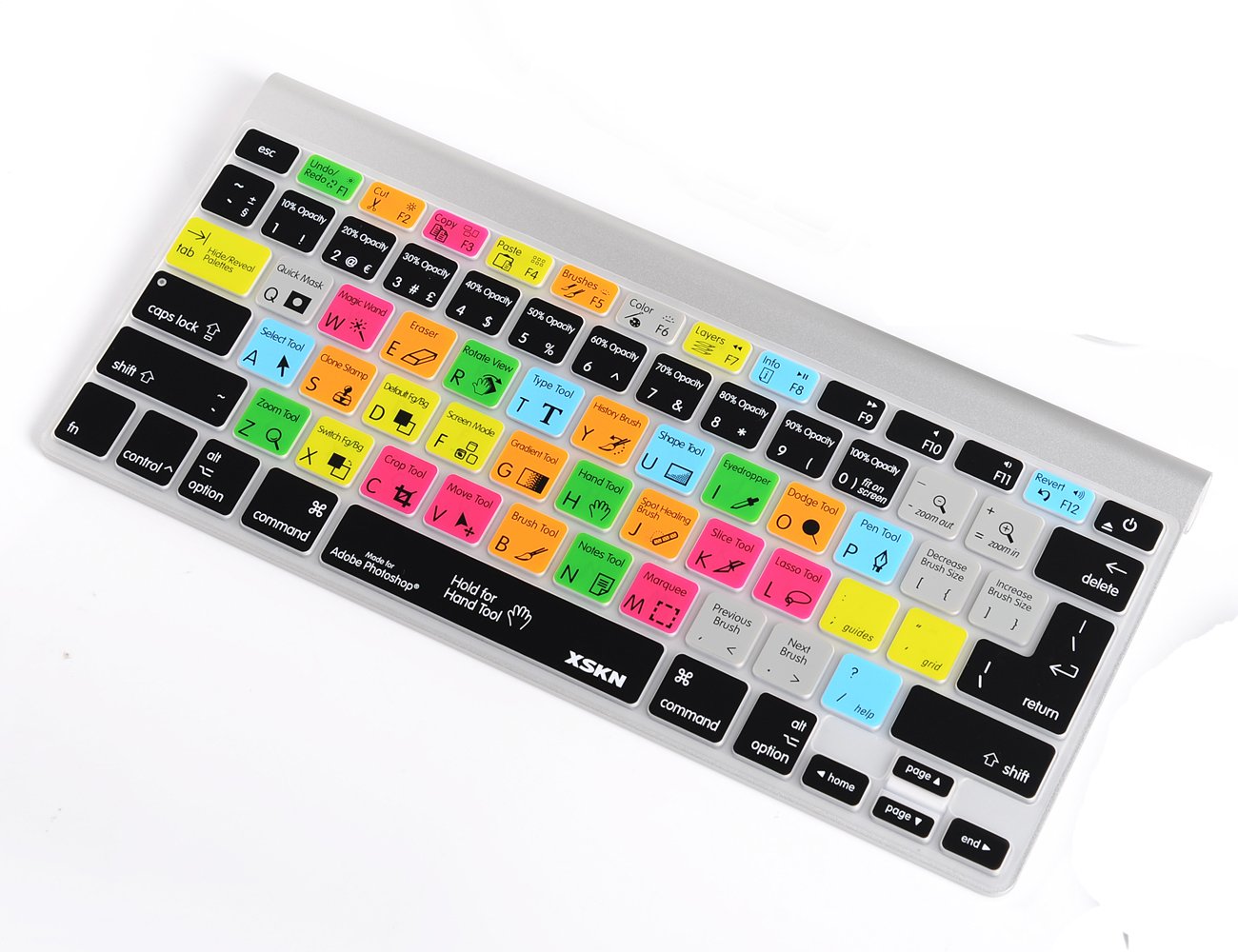 XSKN Silicone Keyboard Cover for MacBook Air & Pro 13