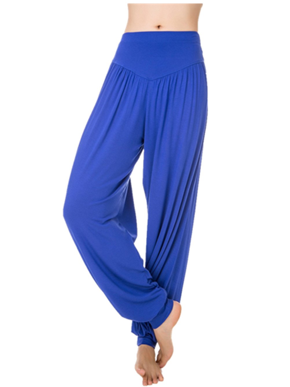Women's Stretchy Soft Modal Yoga Pants - High Waist Workout Leggings for Yoga, Running & Dance - Comfortable Lounge & Active Wear