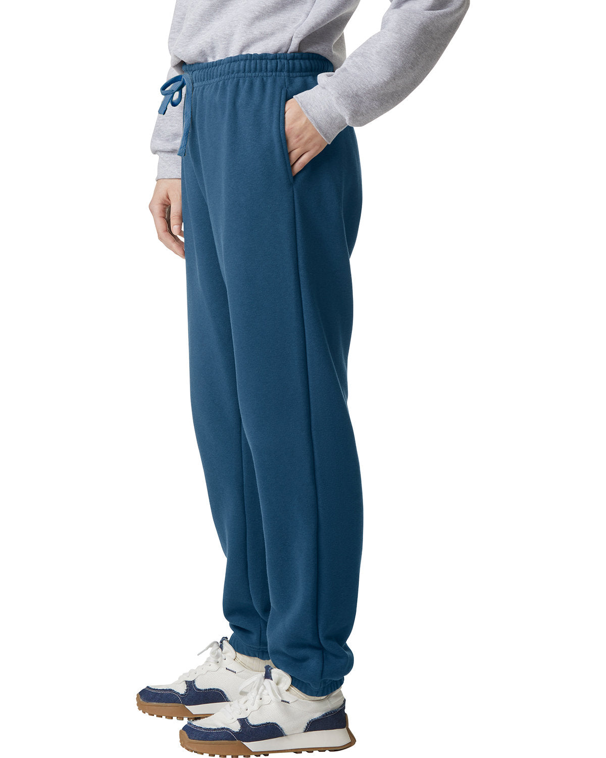 American Apparel RF491 Unisex ReFlex Fleece Sweatpant - Soft Comfortable Joggers for Men & Women - Perfect for Lounge, Gym, Yoga & Casual Wear