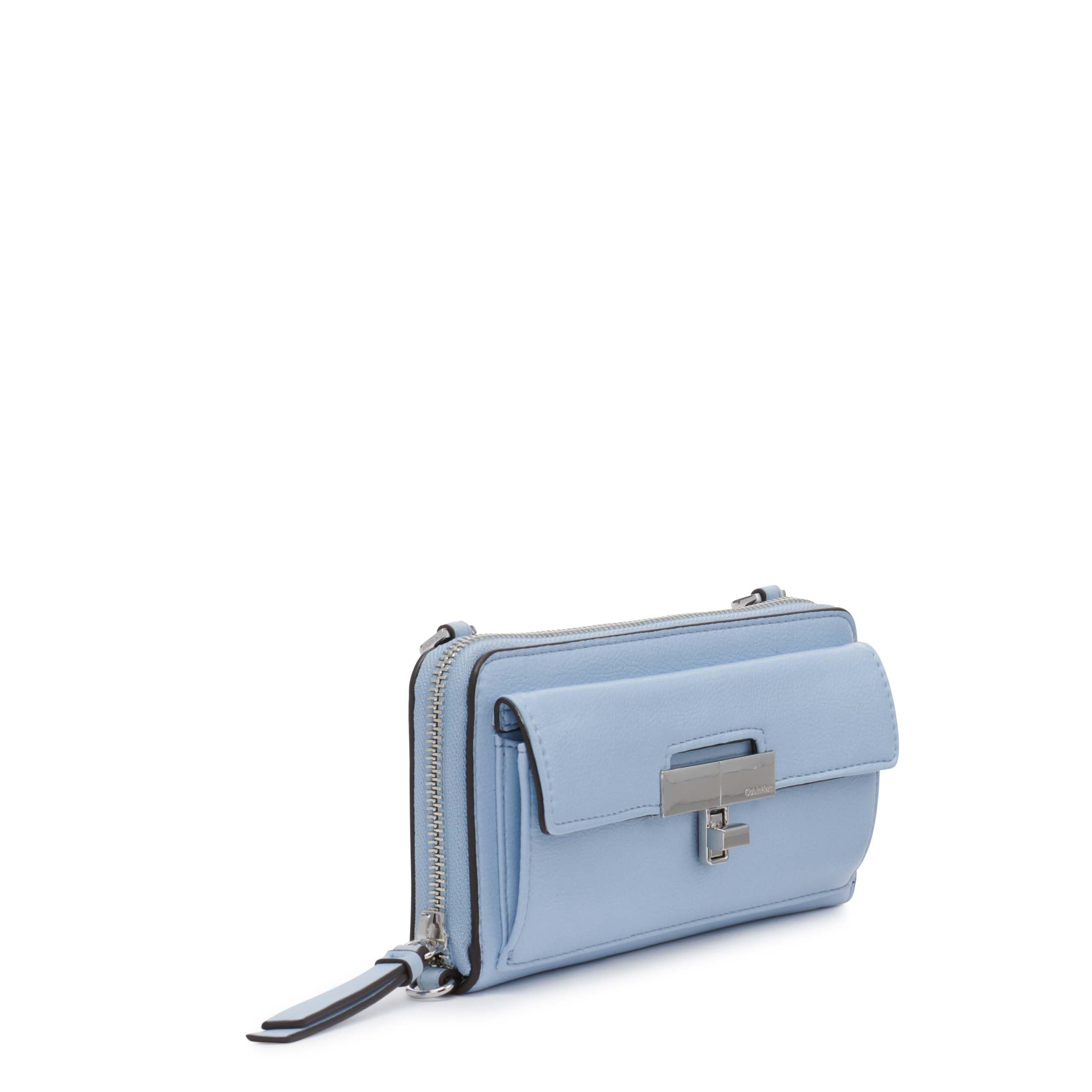 Calvin Klein Becky Crossbody Wallet with Wristlet Strap - Stylish & Organized RFID-Blocking Purse for Women - Perfect for Travel, Shopping, and Everyday Use