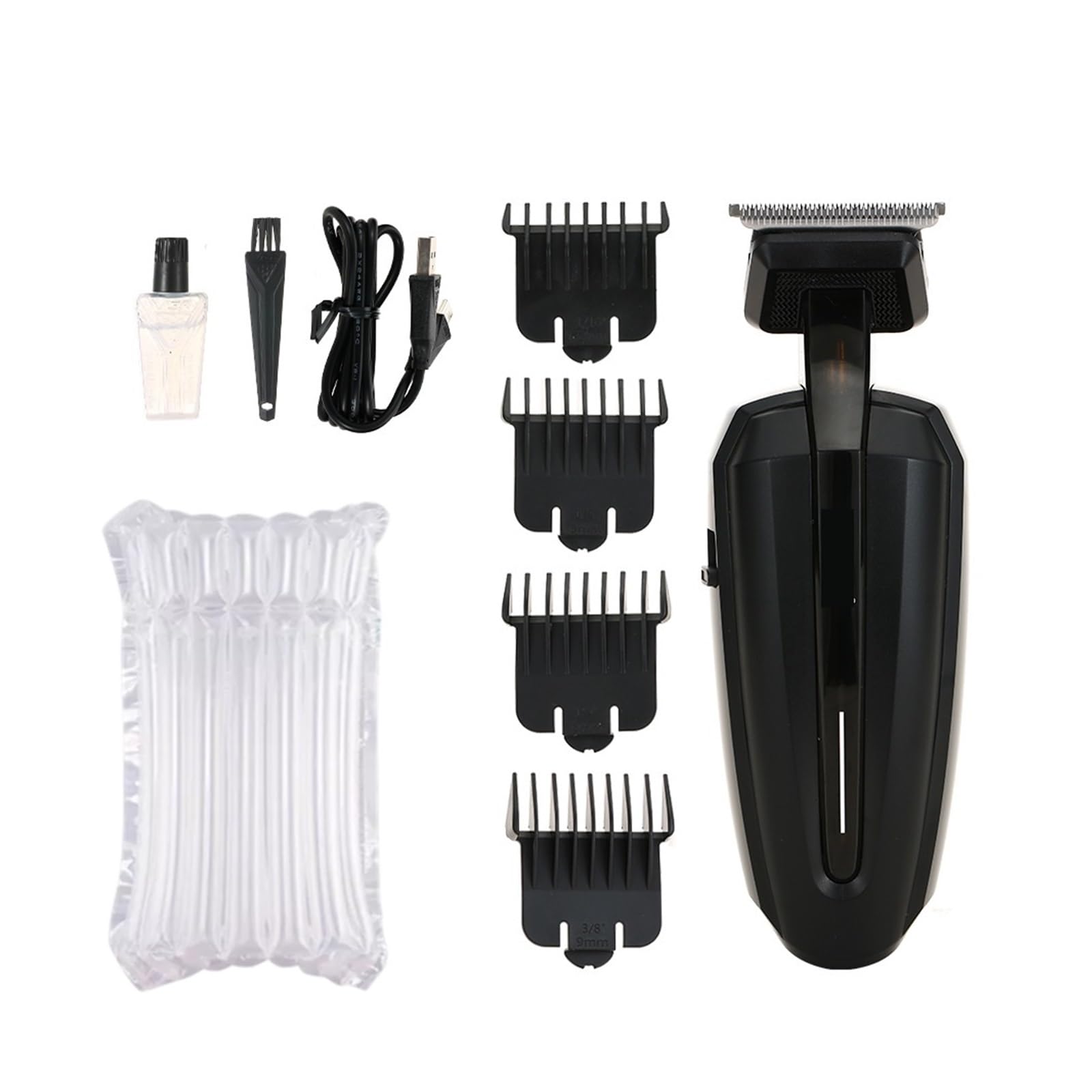 Professional Electric Hair Clipper & Trimmer - USB Rechargeable, Oil-Free Head, Precision Hair Cutting Scissors for Barbers & Home Use - Model V-952 (No Box) - Perfect for Salon Styling, Beard Trimming & DIY Haircuts