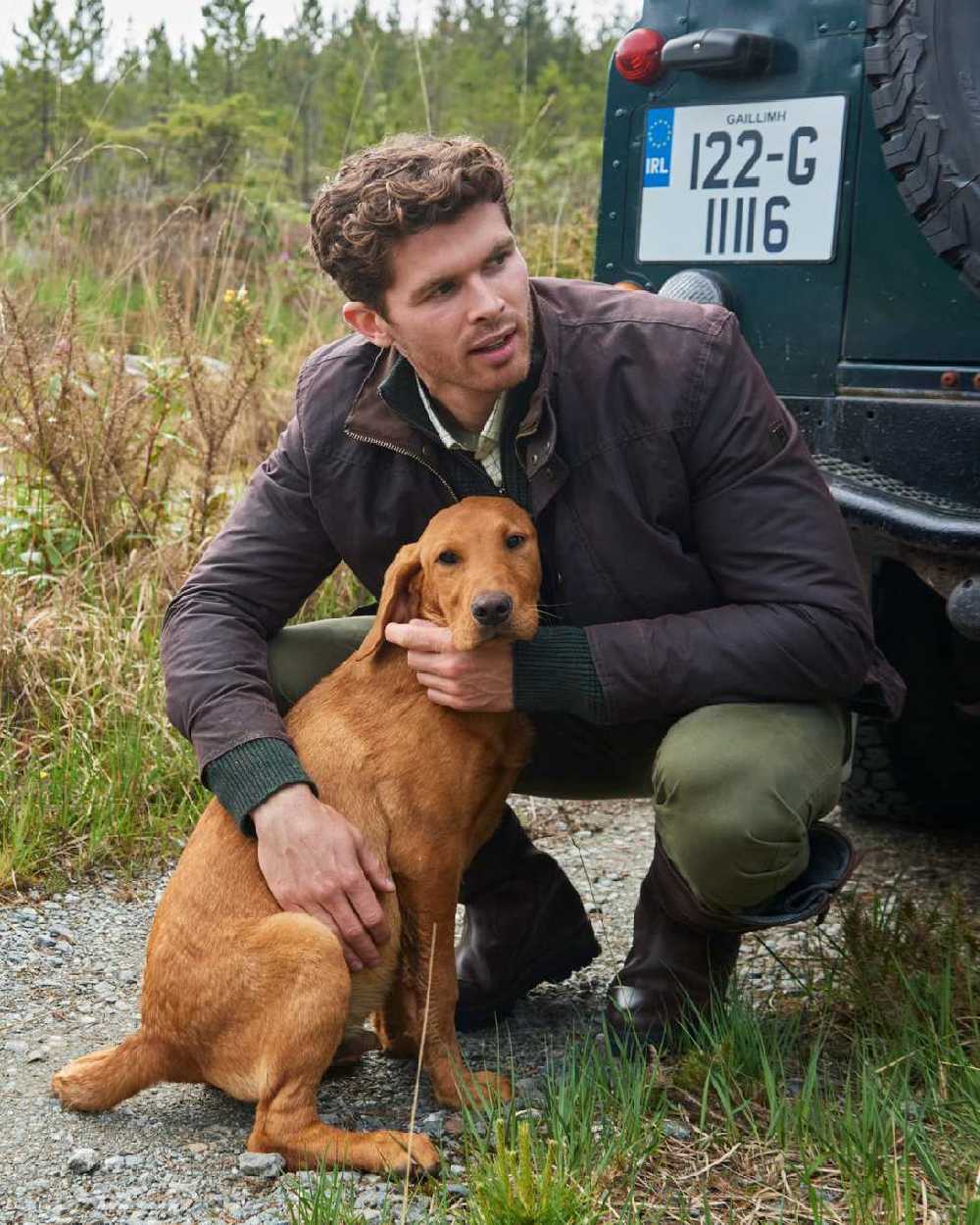 Dubarry Carrickfergus Waxed Jacket - Waterproof Men's Outdoor Coat for Hiking, Fishing & Country Wear