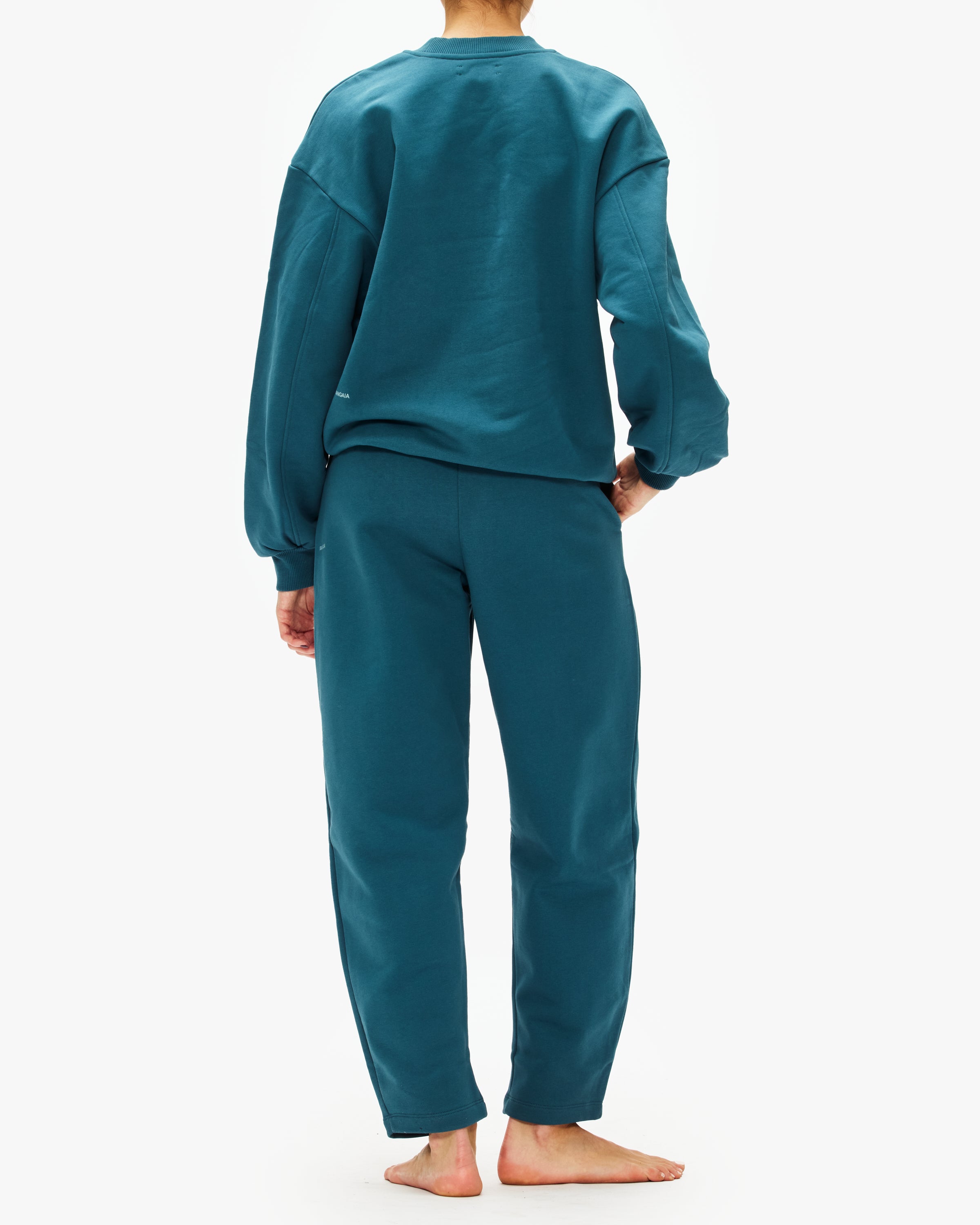 Pangaia Men's Heavyweight Barrel Leg Trackpants - Comfortable Jogger Pants for Running, Gym & Casual Wear