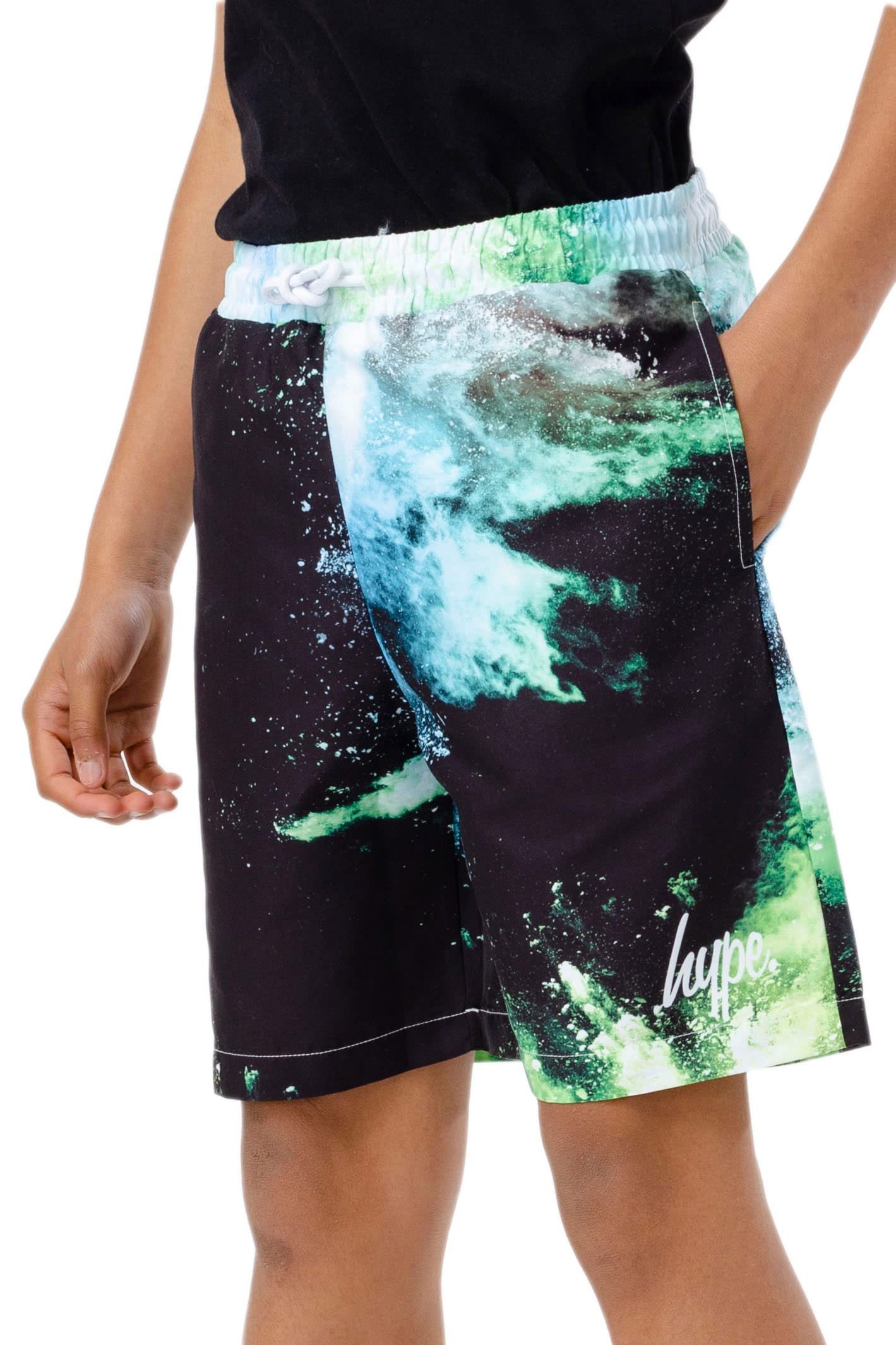 Hype Boys Smoke Swim Shorts for Men - Quick Dry, Comfortable Beach & Pool Shorts - Perfect for Swimming, Surfing, and Summer Vacations