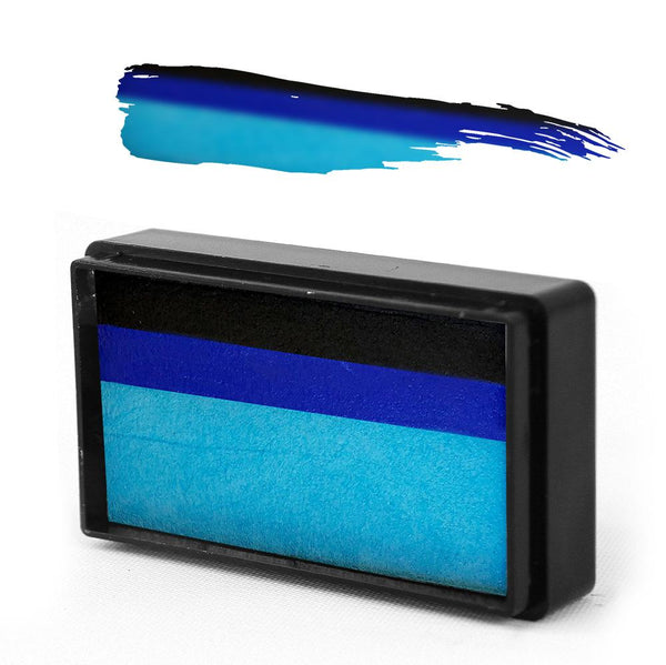 ARTY BRUSH SAPPHIRE BLUE - Premium Artist Paint Brush for Oil, Acrylic & Watercolor Painting - Perfect for Canvas, Paper & Wood Art Projects