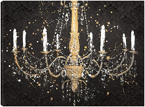 Grand Chandelier Black I