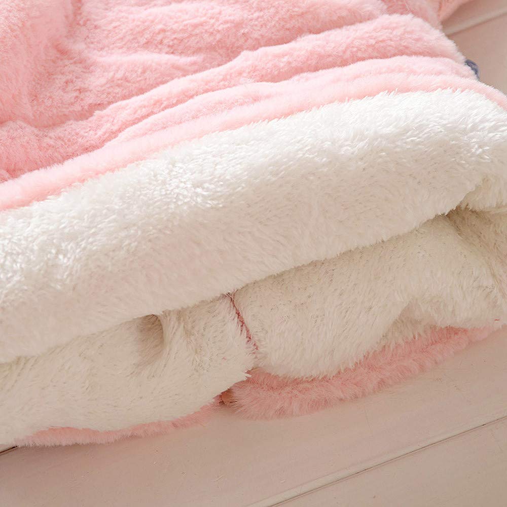XIMIN Toddler Girls & Boys Winter Jacket - Warm Fleece Hoodie Coat with Long Sleeves for Baby & Kids Outdoor Play, School, and Cold Weather Outfits