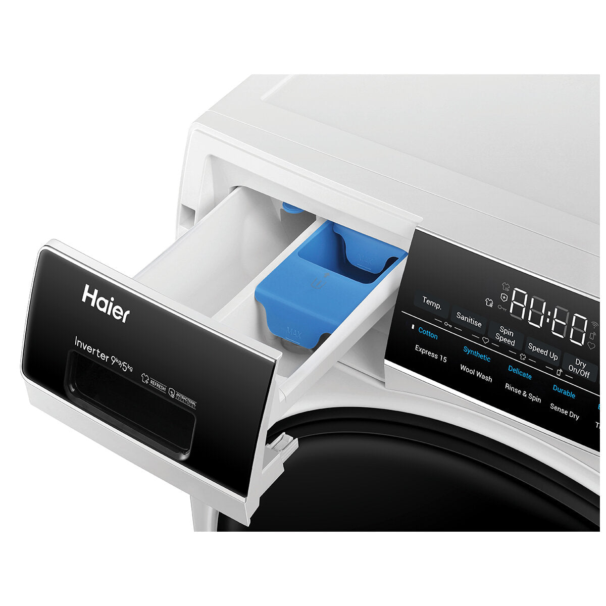 Haier 500 Series 9kg/5kg Washer Dryer Combo HWD9050AN1 - Energy Efficient Front Load Laundry Machine for Apartments & Small Homes | Perfect for Compact Spaces & Busy Families