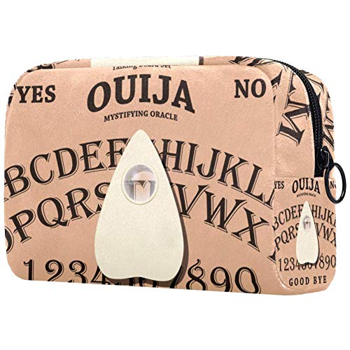 Ouija Board Cosmetic Bag - Large Travel Makeup Organizer for Women & Girls | Waterproof Makeup Case for Travel, Gym, and Everyday Use