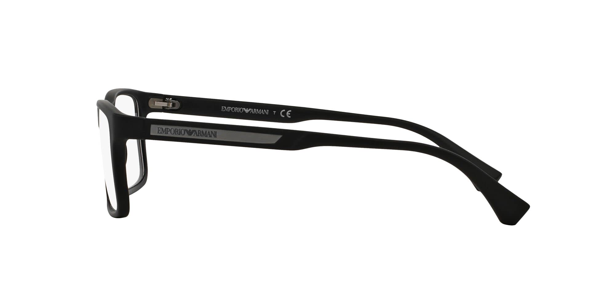 Emporio Armani EA3038 Men's Rectangular Sunglasses - Polarized UV Protection for Driving, Outdoor & Fashion