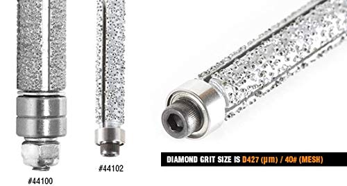 Amana Tool 44100 Diamond Coated Flush Trim Router Bit for Fiberglass, Carbon Fiber & Composite Cutting – Perfect for CNC Routing, Woodworking, and DIY Projects