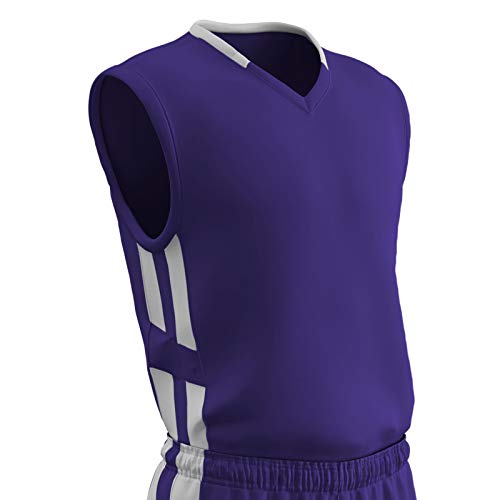 Purple, White
