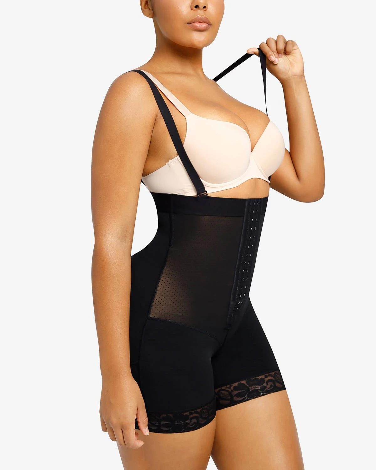 AirSlim® Core Sculpt Mid Thigh Shaper Shorts for Women - Tummy Control Shapewear & Body Shaping Shorts - Perfect for Workout, Yoga, and Everyday Wear