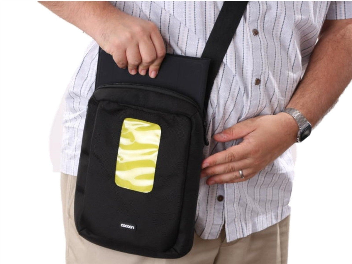 Grid IT Gramercy Messenger Sling Bag for Apple iPad & 10-Inch Tablets - Perfect for Commuting, Travel & Everyday Carry