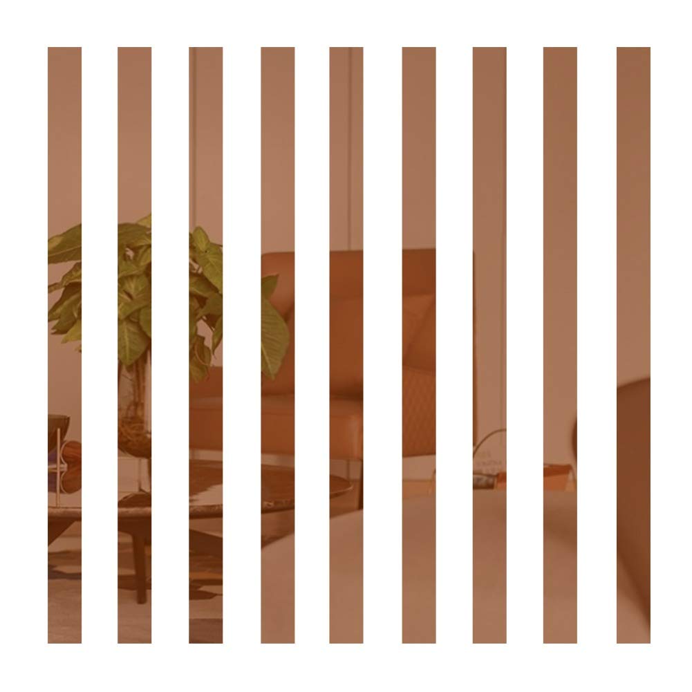 10 Pcs Self-Adhesive Mirror Wall Stickers - Striped Design Acrylic Mirror Tiles for DIY Home Decor, Living Room & Bedroom (Removable Decals for Walls, Borders & Creative Wall Art) - Perfect for Accent Walls, Closet Doors & Decorative Room Dividers
