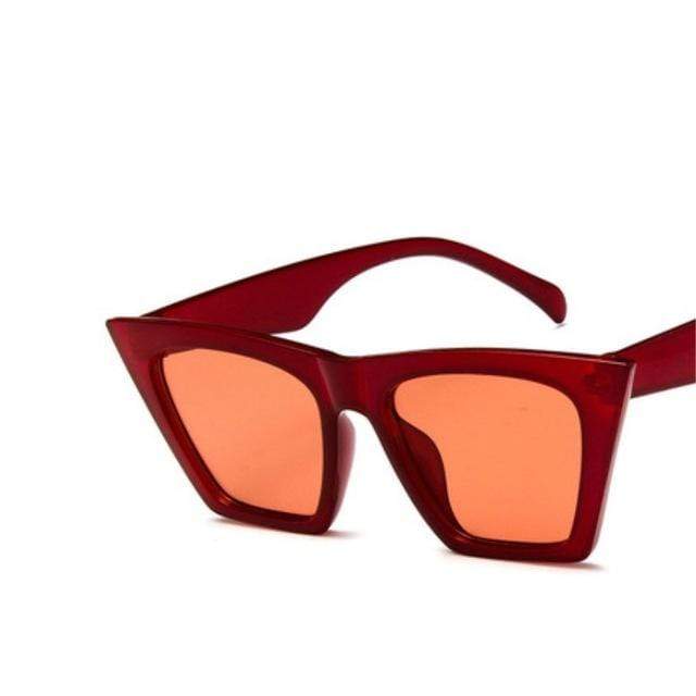 Custom Square Cat Eye Glasses - Personalized Retro Frames for Women & Men | Perfect for Reading, Fashion, and Vintage Style Outfits