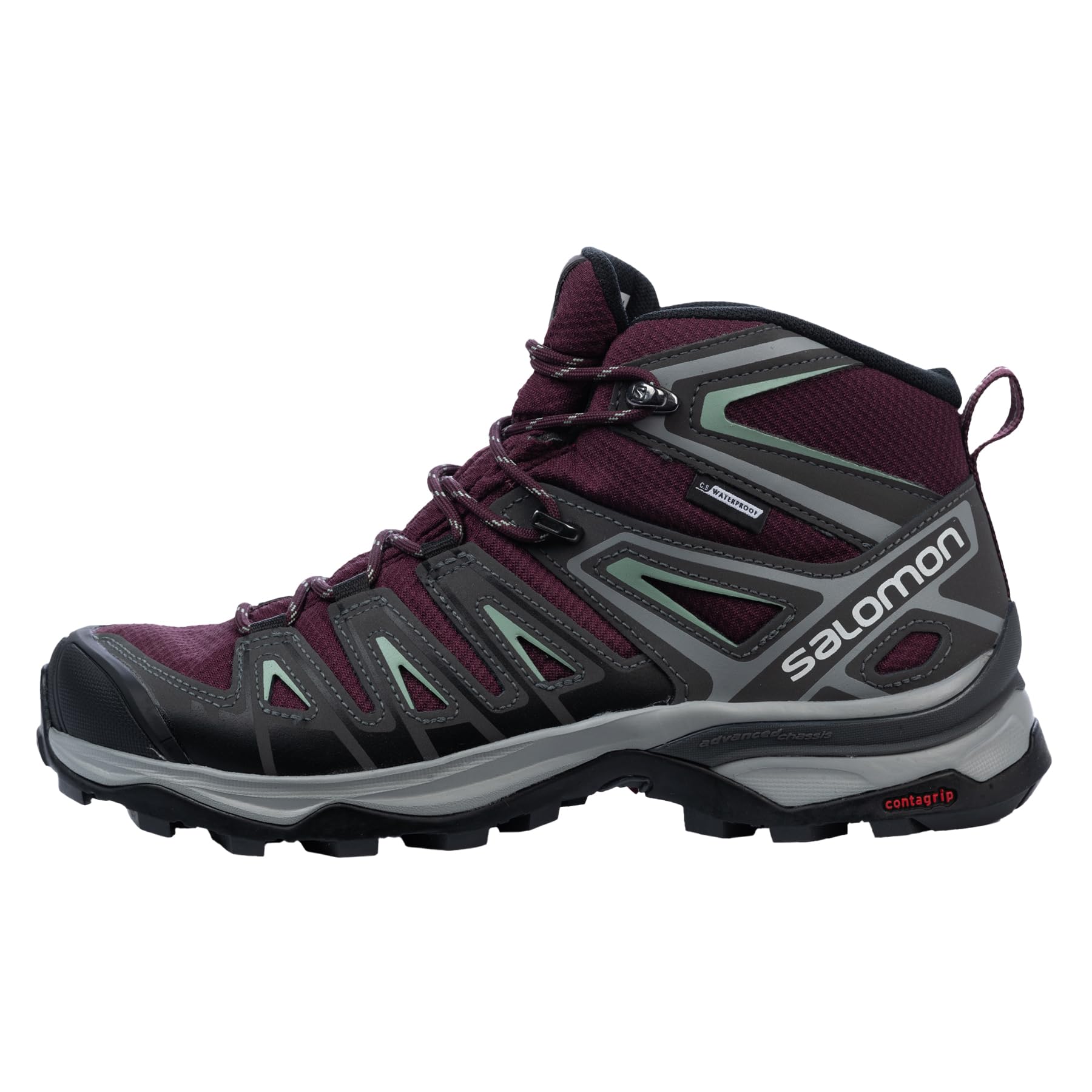 Salomon Women's X Ultra Pioneer Mid ClimaSalomon™ Waterproof Hiking Boots - Lightweight Trail Running Shoes for Outdoor Adventures, Hiking & Backpacking
