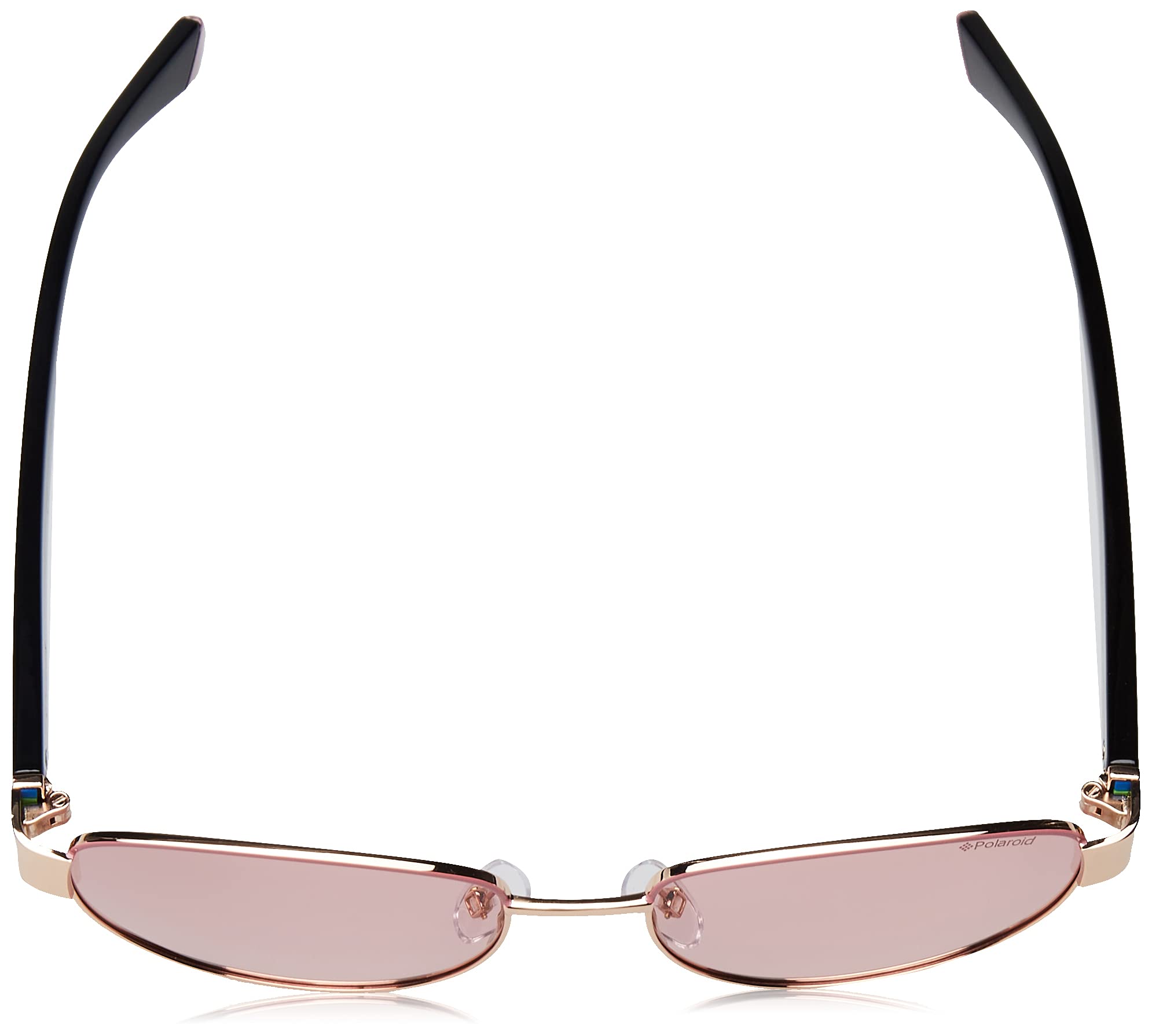 Stylish Women's Modern Gold Pink Sunglasses - UV Protection & Lightweight Design for Outdoor Activities, Driving, and Beach Vacations