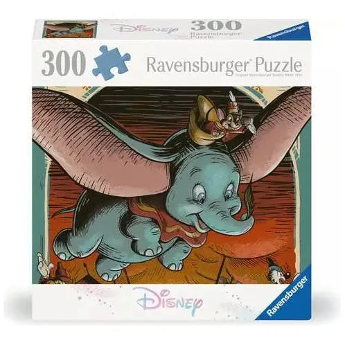 Dumbo Puzzle Moments PZ300 - 300-Piece Disney Dumbo Jigsaw Puzzle for Kids & Adults - Perfect for Family Game Night & Educational Fun