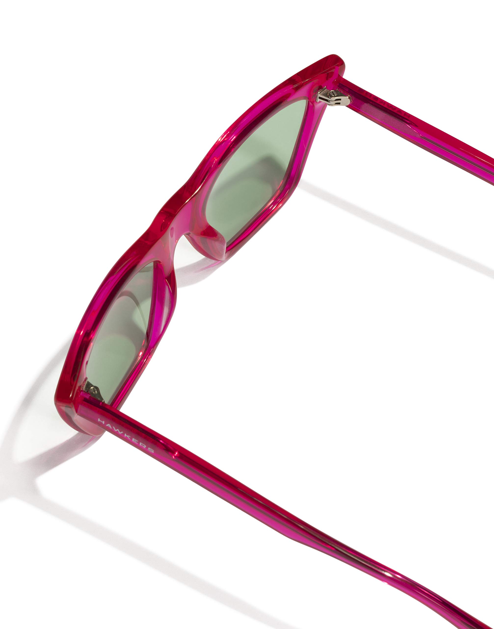 HAWKERS Women's Hypnose Sunglasses - Fuchsia & Green Lens - Stylish UV Protection for Outdoor Activities, Beach, and Driving
