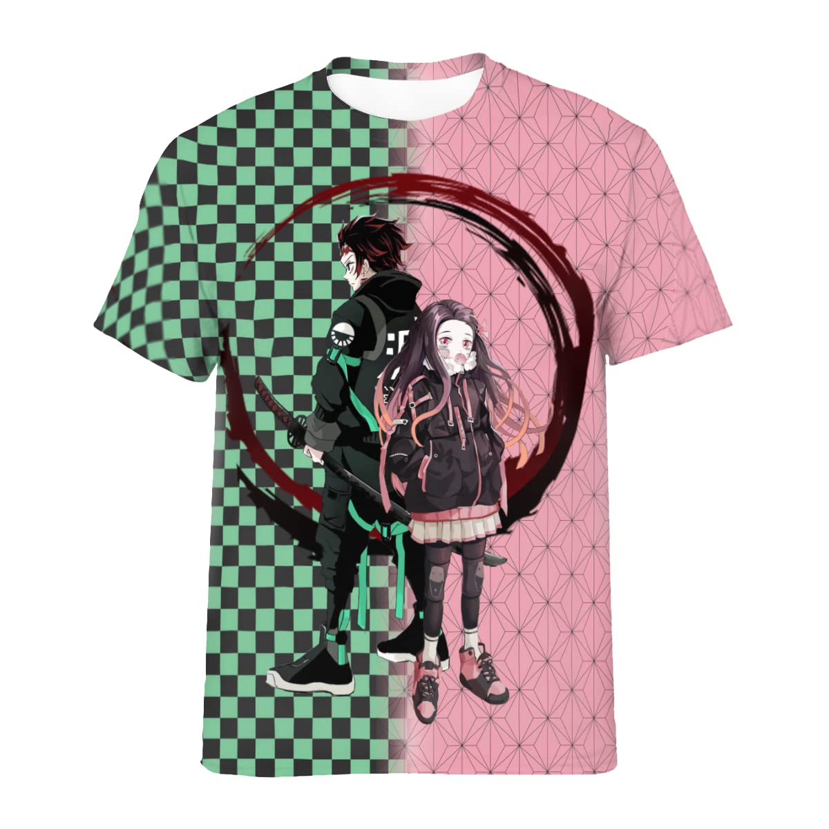 NMDOO Anime Adult T-Shirts | Cotton Short Sleeve Casual Tees for Men & Women | 3D Printed Graphic T-Shirt | Perfect for Cosplay, Anime Conventions & Casual Wear