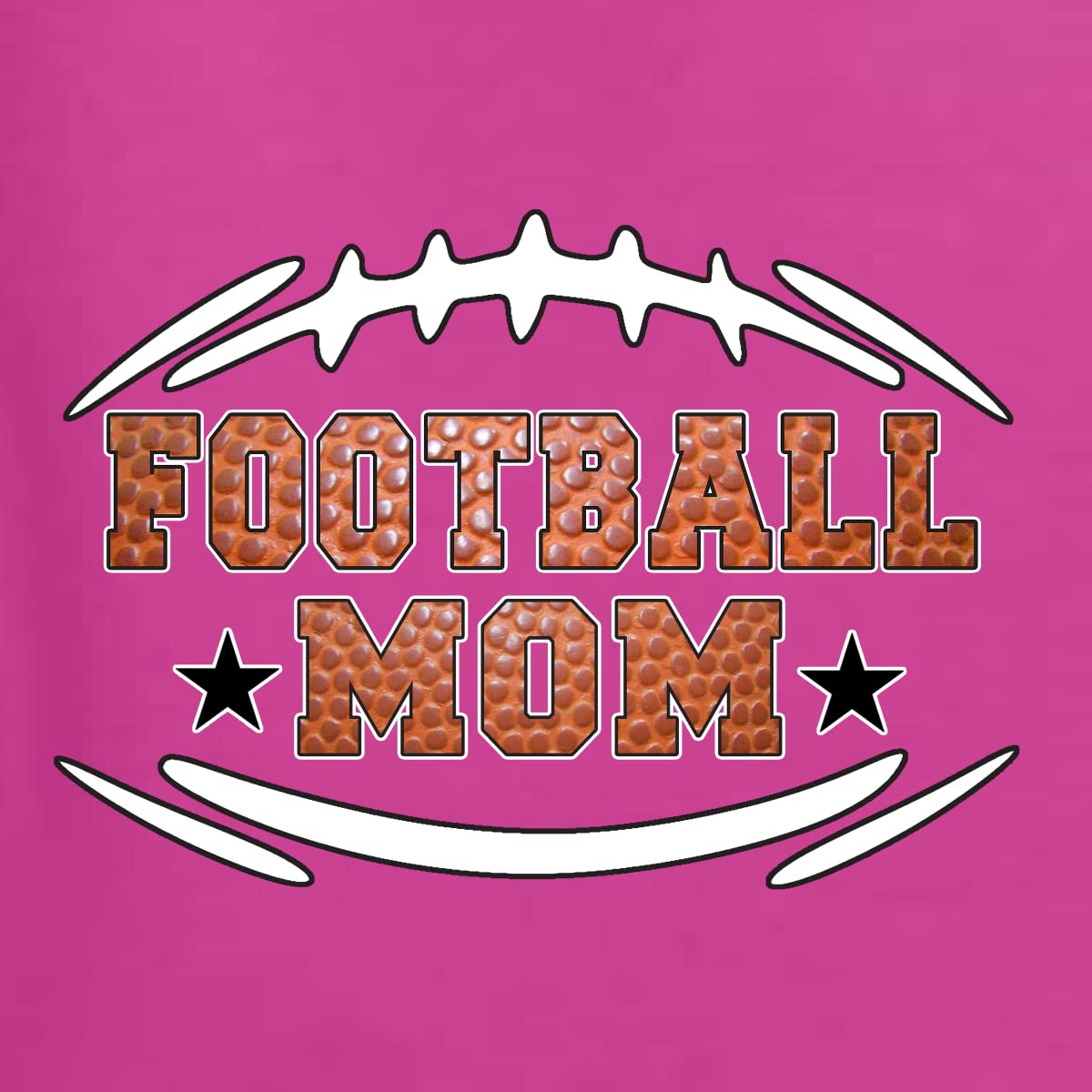 Wild Bobby Football Mom Sports Unisex Crewneck Graphic Sweatshirt - Comfortable Casual Pullover for Football Games, Tailgating & School Spirit Events