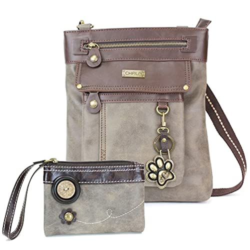 Paw Print -Stone Grey