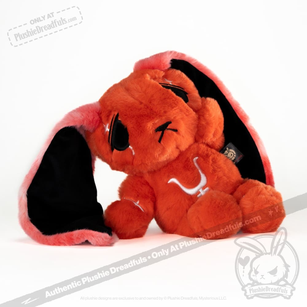 Plushie Dreadfuls Anxiety Rabbit - Soft Stuffed Animal Toy for Stress Relief & Comfort | Perfect for Anxiety Support, Therapy, and Cuddling