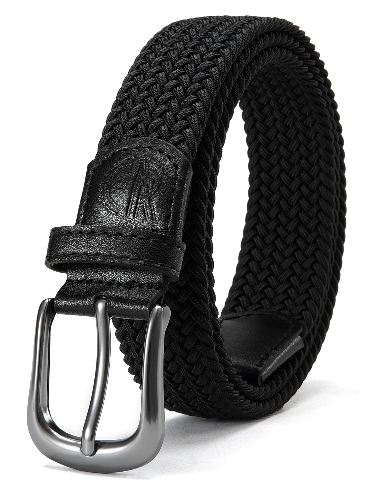 CHAOREN Boys Elastic Belt for Golf, Baseball & Casual Wear - Adjustable Braided Stretch Belt for Kids & Youth - Perfect for Sports, School & Everyday Use