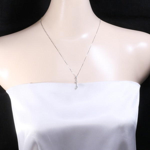 18K White Gold Diamond Pendant Necklace for Women - Elegant & Timeless Jewelry Gift for Her - Perfect for Anniversaries, Weddings & Special Occasions