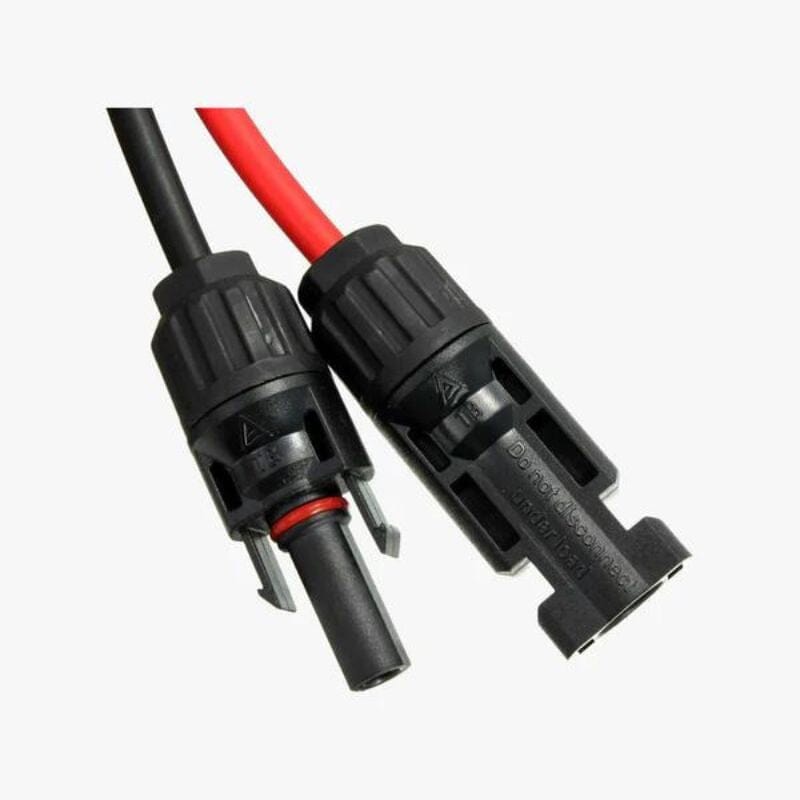 Hysolis 20 ft. MC4 PV Solar Cable Pair (Black & Red) - Perfect for Solar Panel Systems, RV, Off-Grid & Home Energy Storage