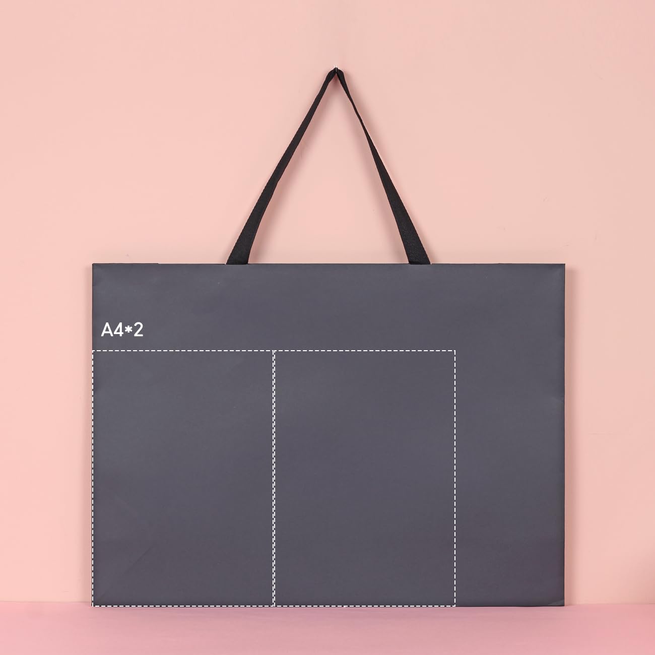 6-Pack Extra Large Gift Bags 21.7x6.1x15.7 Inches - Thick Sturdy Jumbo Paper Bags with Cotton Handles for Wedding Birthday Party Gifts | Perfect for Holiday Presents, Corporate Events & Baby Showers