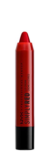NYX Professional Makeup Simply Red Lipstick - Candy Apple Red, 0.11 oz | Long Lasting Matte Finish | Perfect for Everyday Wear & Special Occasions