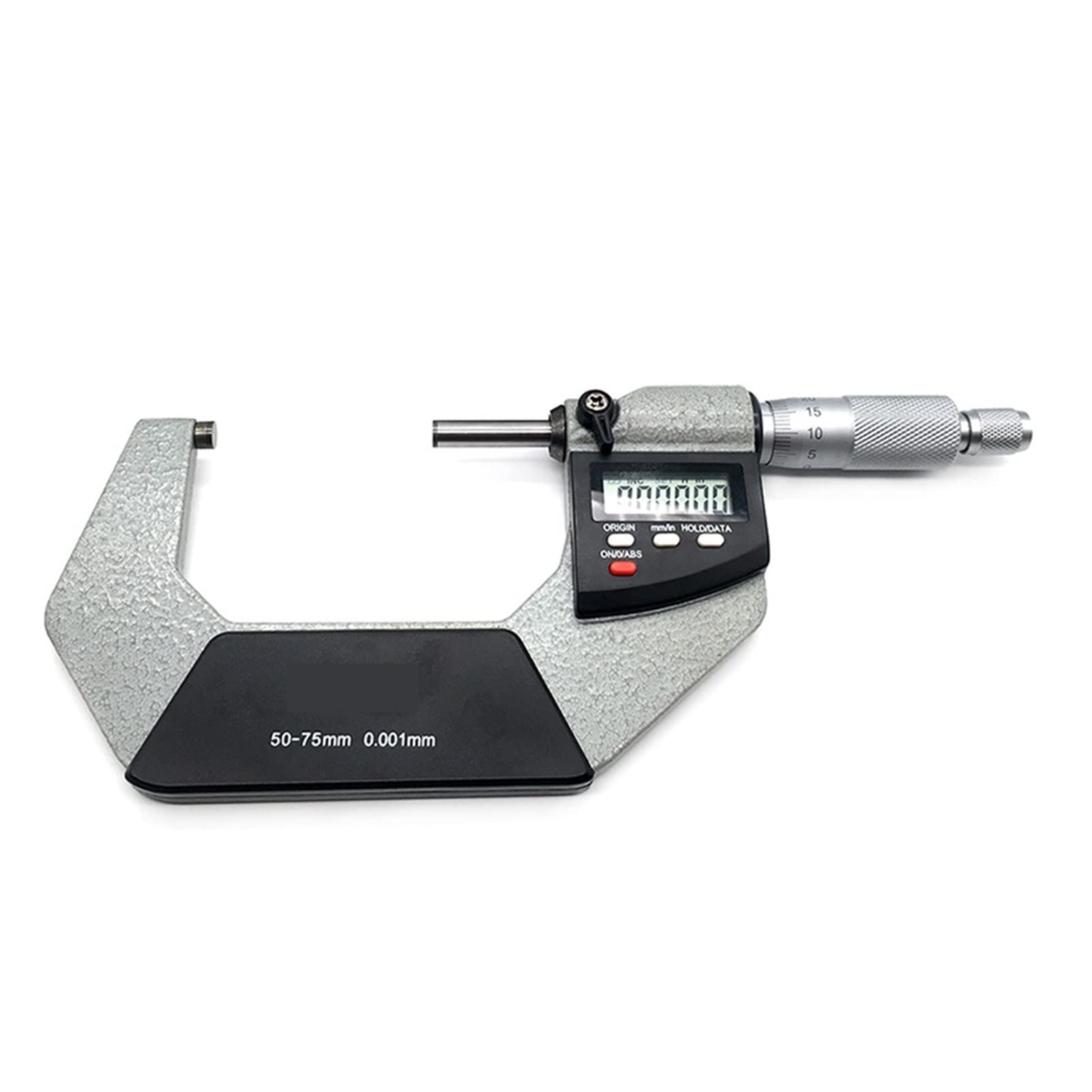 Digital Micrometer 0-100mm with 0.001mm Precision - Electronic Outside Micrometer Gauge for Metal, Plastic & Wood Thickness Measurement | Professional Measuring Tool for Machining, Engineering & DIY Projects