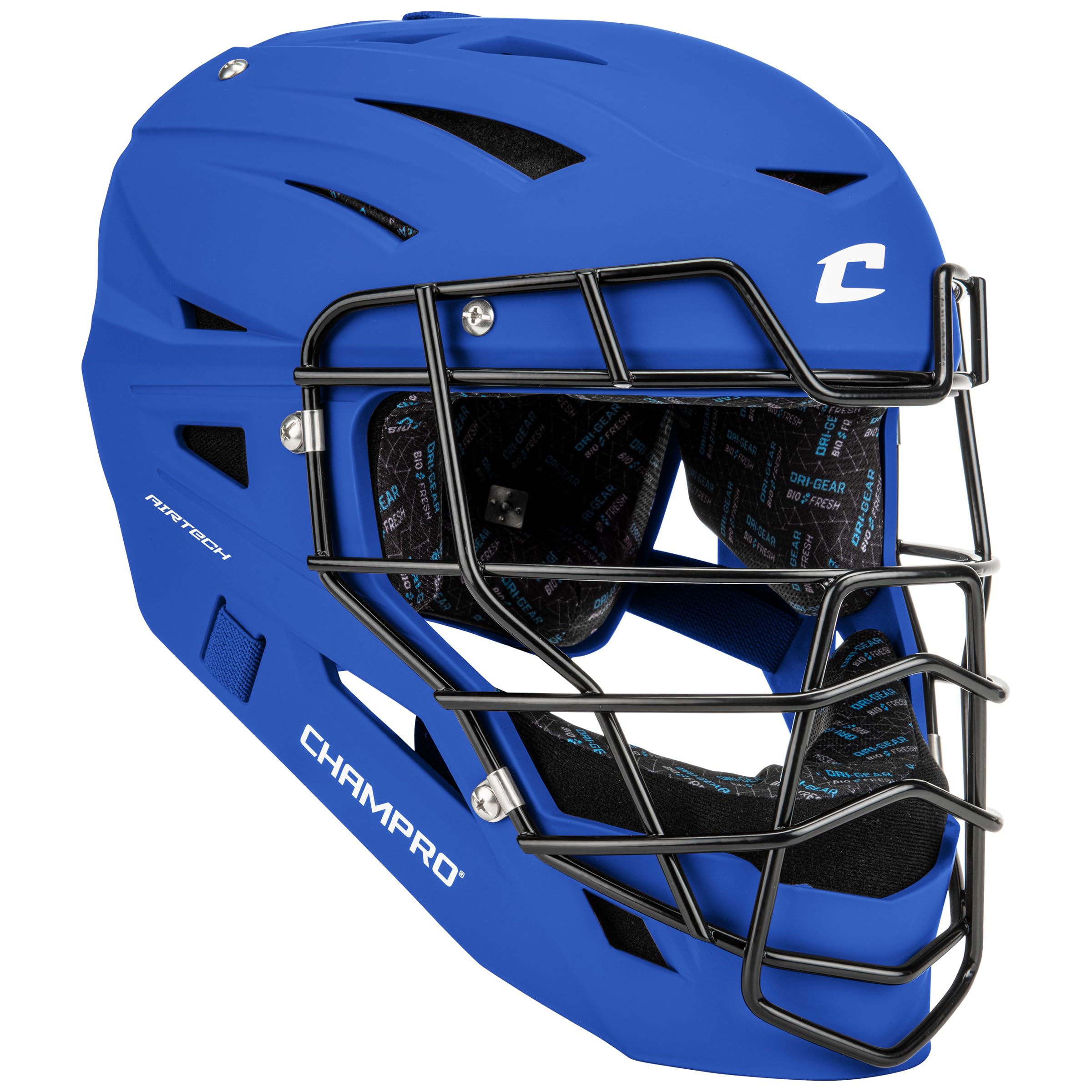 Champro Boss Catcher's Mask - Professional Baseball Catcher's Helmet for Safety & Comfort - Perfect for MLB, College, High School Games & Training Sessions