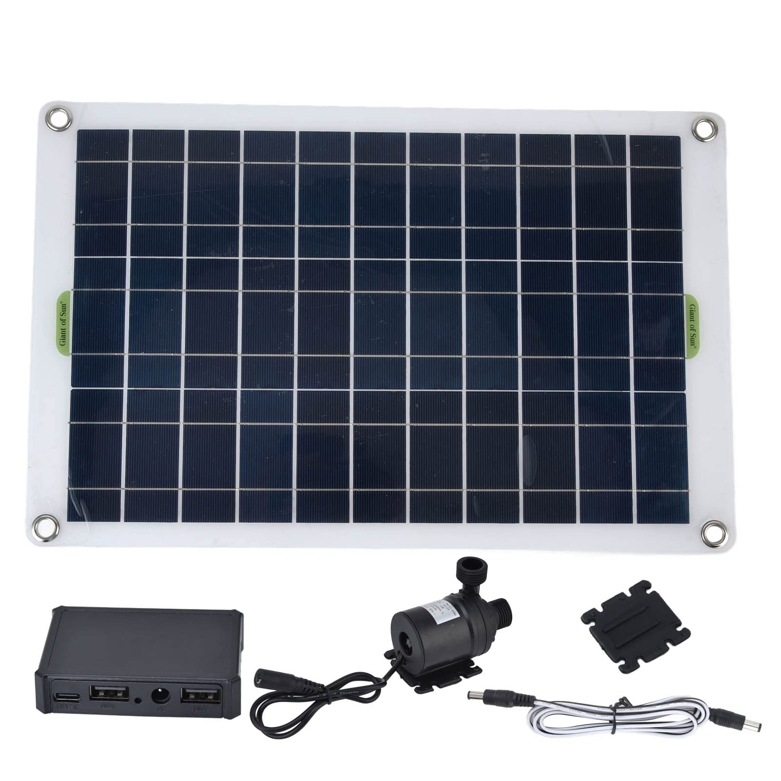 50W Solar Fountain Pump - Ultra Quiet Solar Panel Water Pump for Garden, Pond & Outdoor Decor - Perfect for Home, Patio & Backyard Landscaping