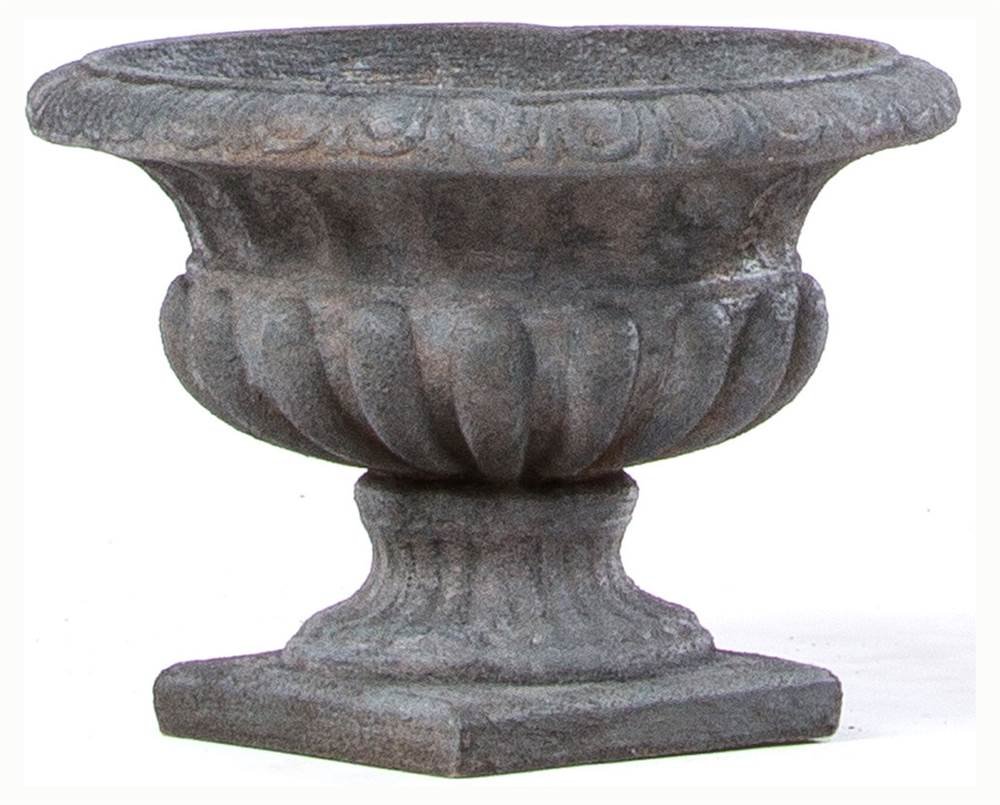 Alfresco Home Locanda Low Urn in Stormcloud - Outdoor Garden Planter for Patio, Deck & Backyard Decor