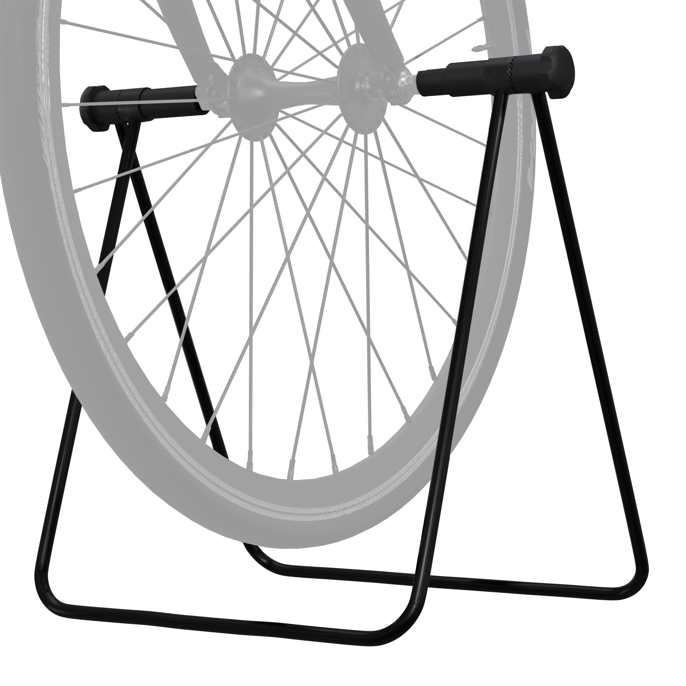 RAD Sportz Foldable Bike Repair Stand - Adjustable Chainstay Mounts for Easy Bicycle Maintenance & Repairs | Portable Bike Accessories for Home Garage, Outdoor Cycling & Workshop Use (Black, Large)