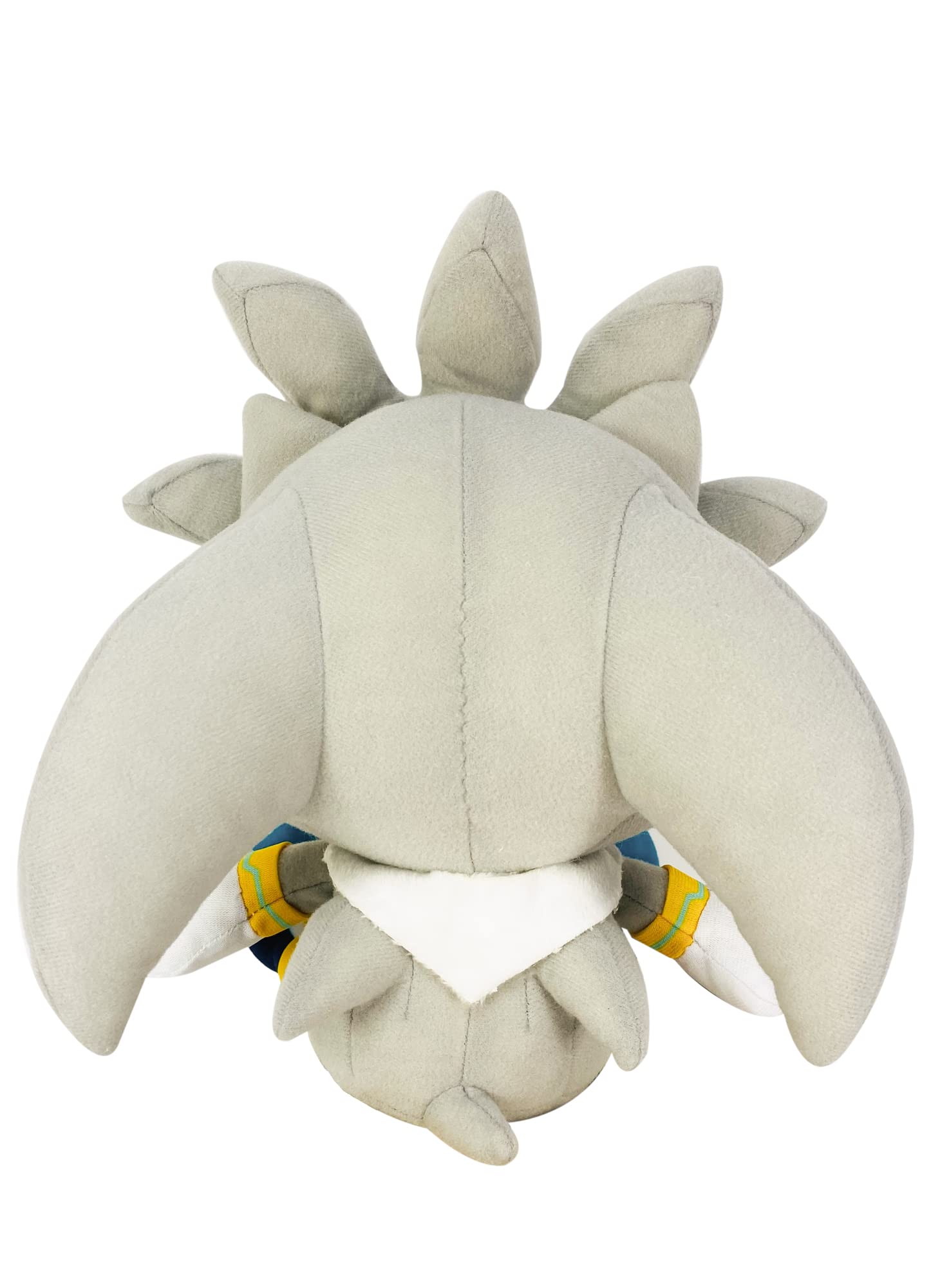 Sonic The Hedgehog SD Silver Sitting Plush 7