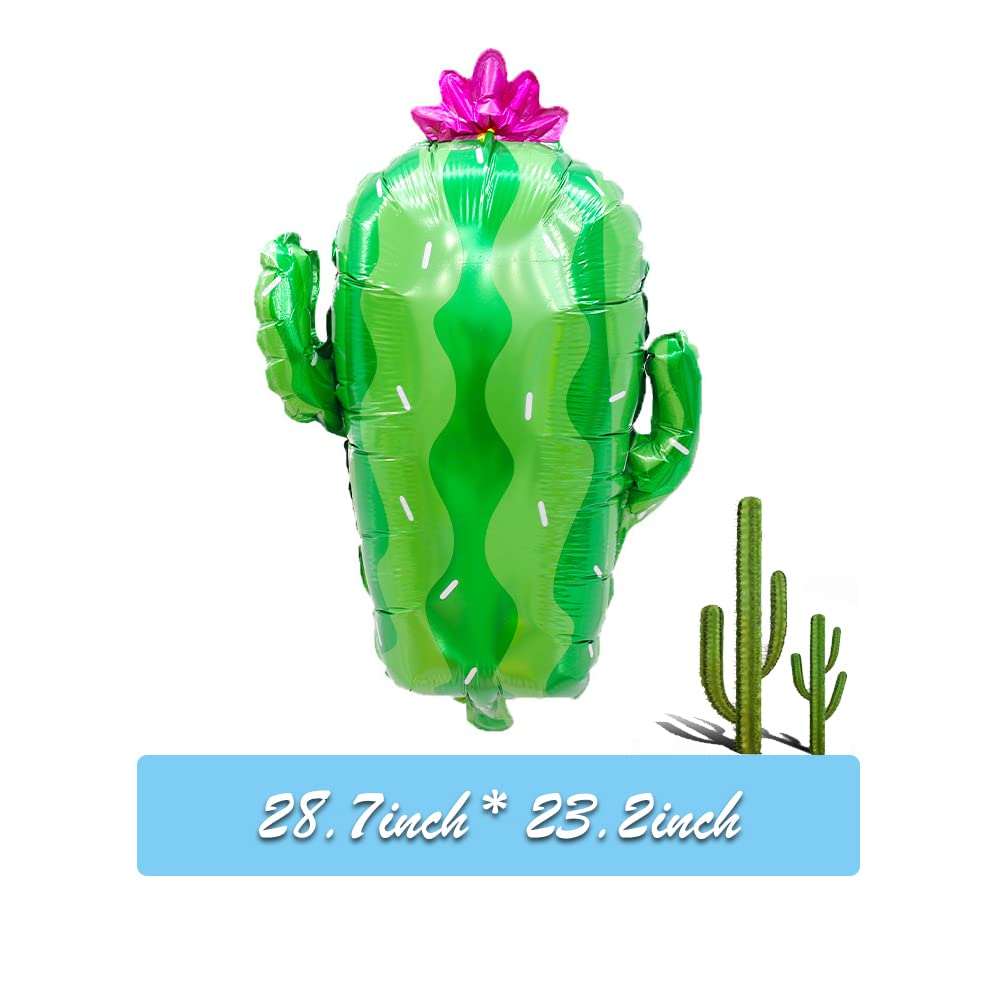 Cactus Foil Mylar Balloons 28.7