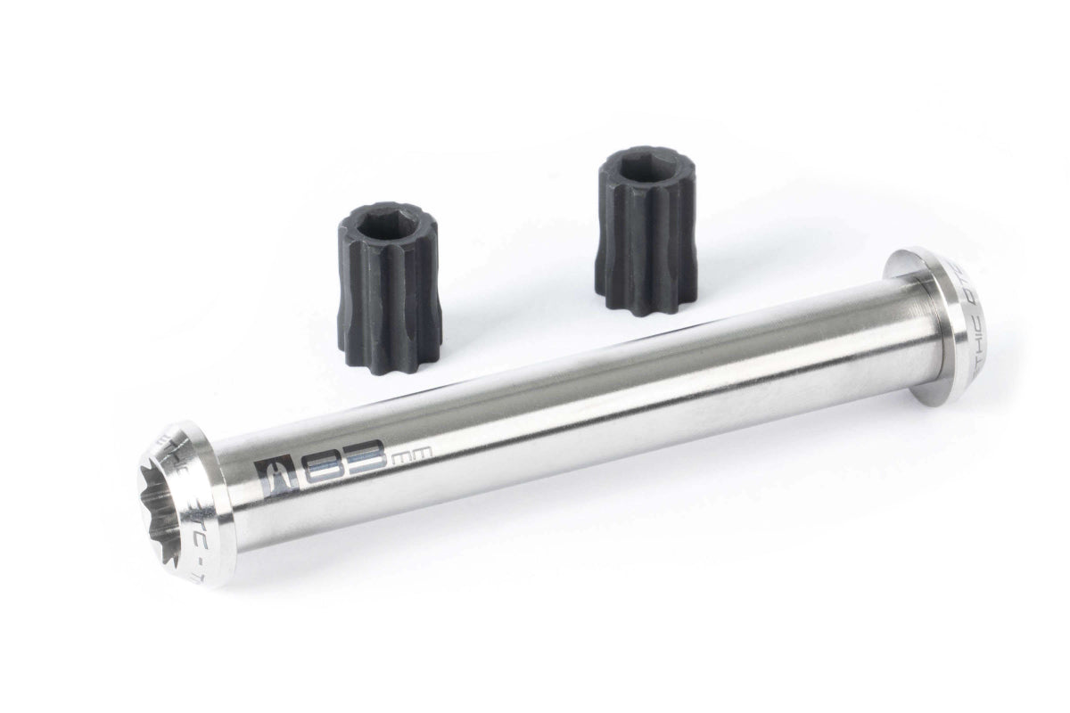 12 STD Titanium Axle - High Strength & Lightweight Bike Axle for Mountain Bikes & Road Bikes | Perfect for Cycling, Commuting & Outdoor Adventures