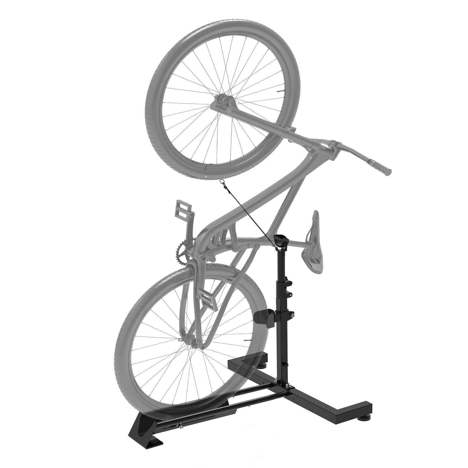 Vertical Bike Rack for Garage & Indoor Storage - Adjustable Space-Saving Bicycle Stand | Perfect for Small Spaces, Apartments & Home Organization