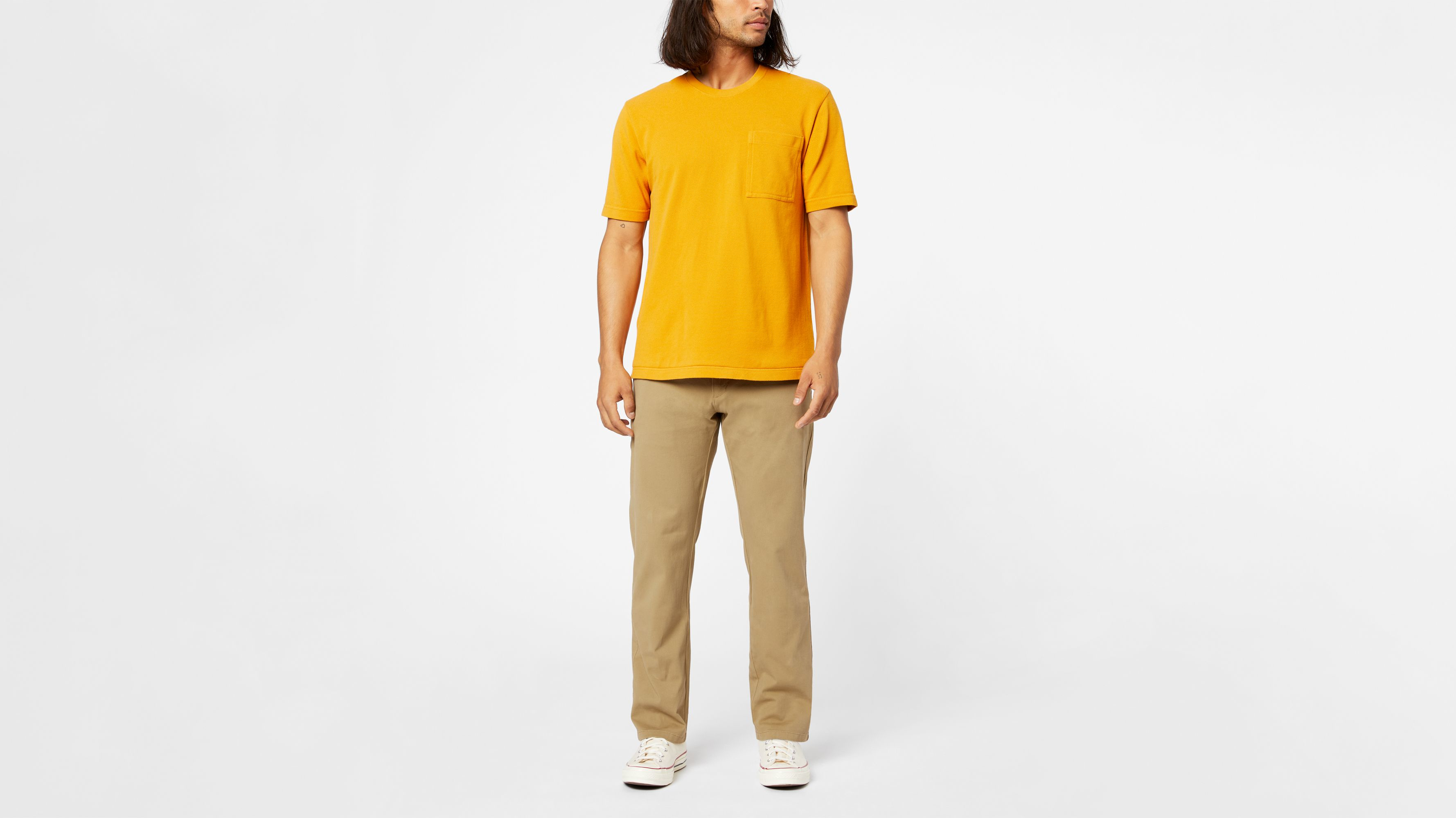 Ultimate Men's Straight Fit Chino Pants - Comfortable & Stylish for Casual Wear, Office & Travel