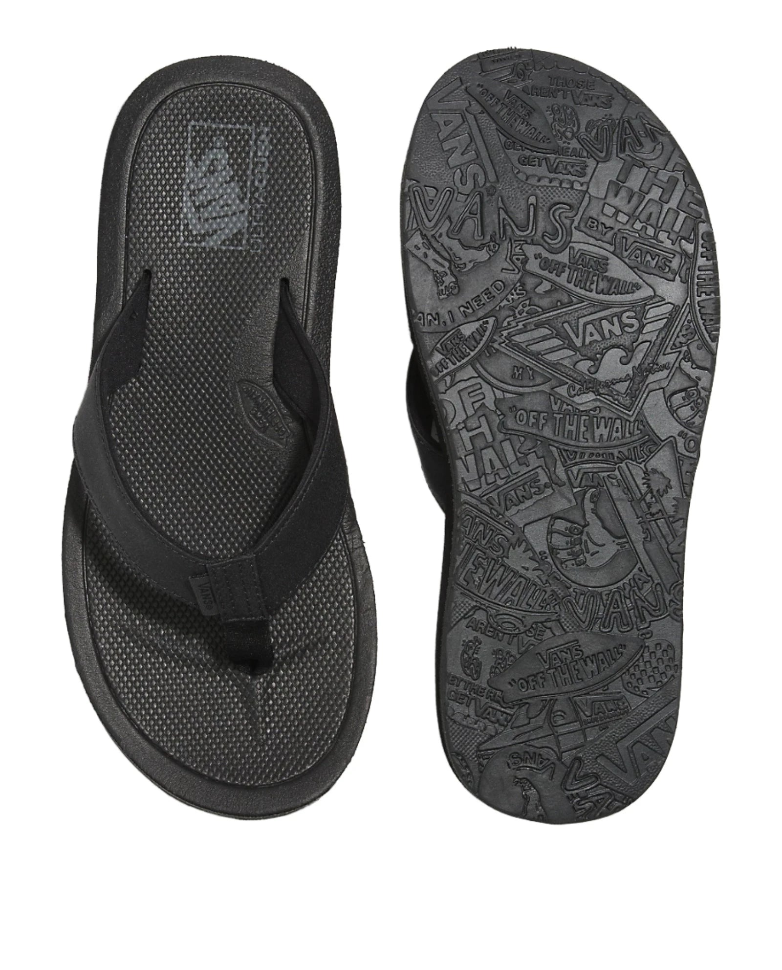 VANS Nexpa Synthetic Sandals for Men & Women - Lightweight Comfortable Slide Sandals in Black/Black/Pewter - Perfect for Beach, Pool, and Casual Summer Wear