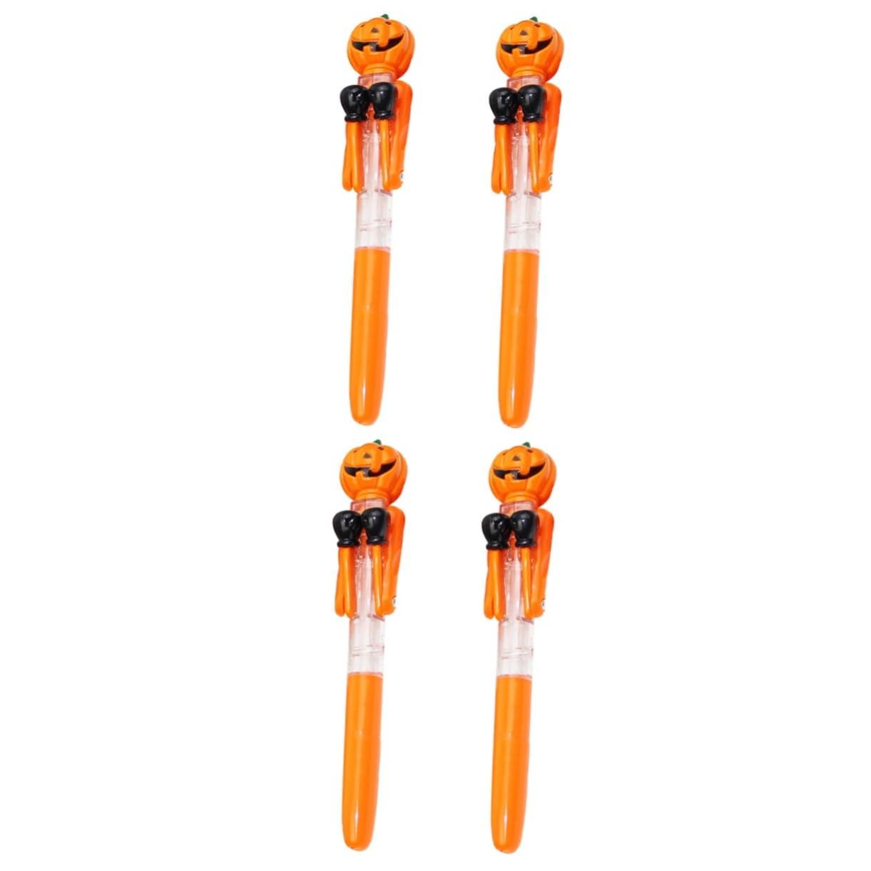DIYEAH 4-Pack Cute Gel Ballpoint Pens - Smooth Writing Adorable Fun Pens for School, Office & Journaling - Perfect Student Gift & Pumpkin Prize Pens