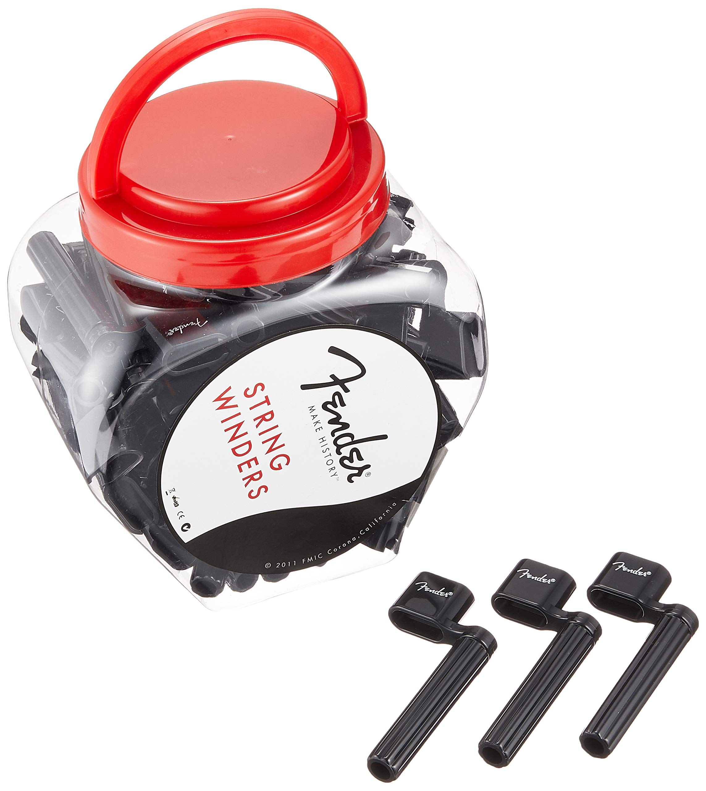 Fender Guitar String Winder - Pack of 50 | Fast & Easy String Changing Tool for Acoustic & Electric Guitars | Perfect for Musicians, Guitar Techs & Music Schools