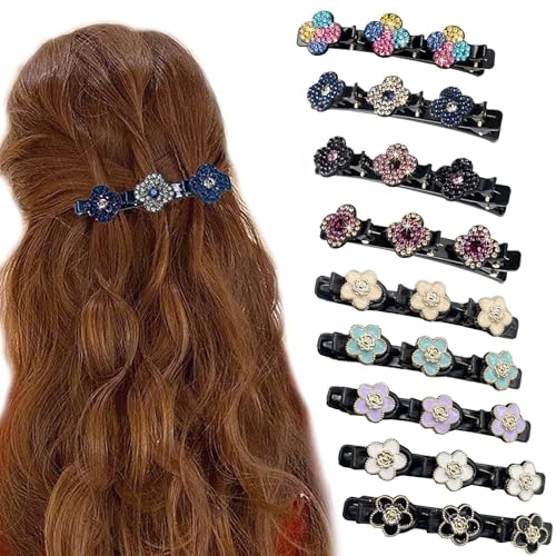 R-Clover&Retro Flower-9 PCS