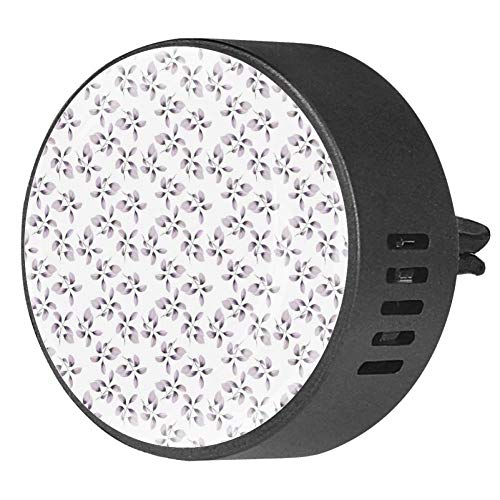 Premium Leaves Pattern Car Diffuser Air Freshener Vent Clip - Long Lasting Ocean Breeze Scent for Car, Office, Home & Bathroom | Eliminate Odors & Create Fresh Atmosphere
